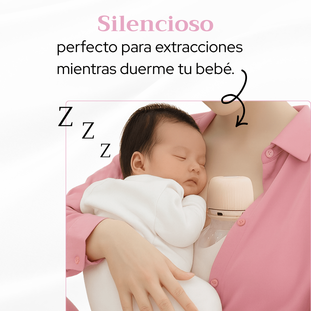 PACK BASICO | 1 Sacaleches completo Extractor de leche portable eléctrico manos libres sacaleches pack básico memmi