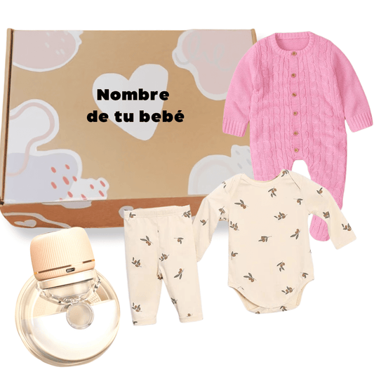 SET REGALO | Conjunto 3 piezas + Mameluco tejido - Memmi