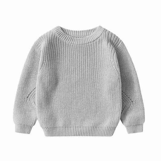 Sweater Tejido Gris Bebés 0 - 18 Meses - Memmi