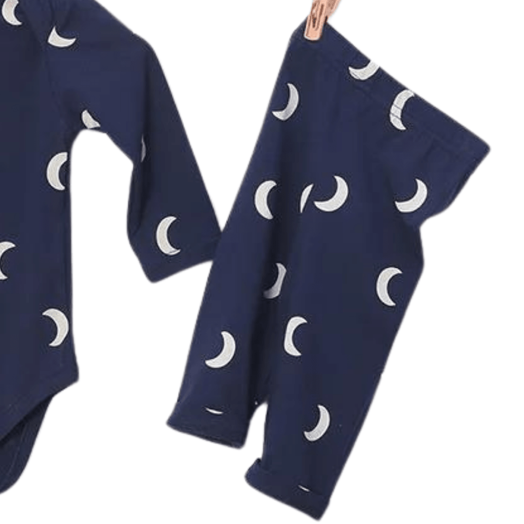 Conjunto 3 piezas Lunas Bebés 0 - 18 Meses - Memmi