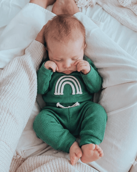 Conjunto Arcoiris Verde Bebés 0 - 18 Meses - Memmi