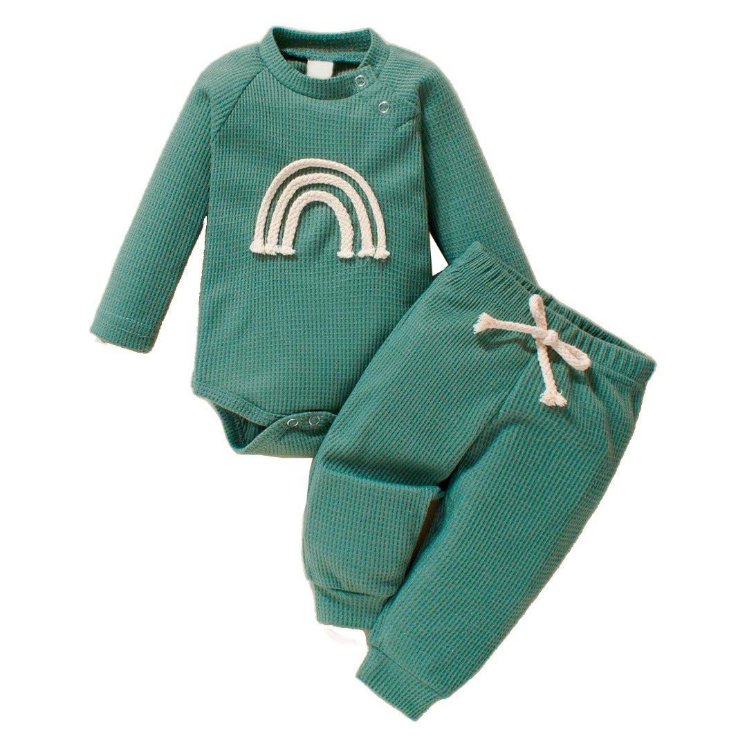 Conjunto Arcoiris Verde Bebés 0 - 18 Meses - Memmi