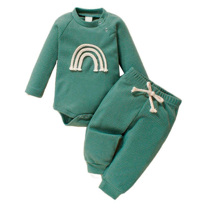 Conjunto Arcoiris Verde Bebés 0 - 18 Meses - Memmi