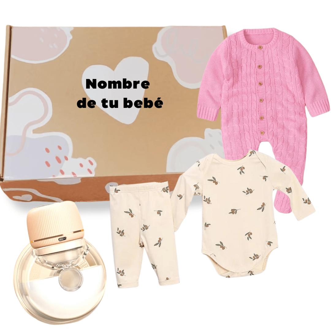 SET REGALO | Conjunto 3 piezas + Mameluco tejido - Memmi