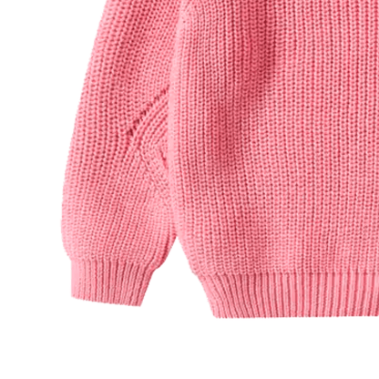 Sweater Tejido Rosado Bebés 0 - 18 Meses - Memmi